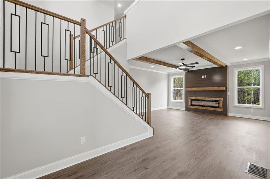 Spacious, unfurnished interior of a new home in , Dawsonville (Image 51). Spacious, unfurnished interior of a new home in , Dawsonville (Image 51).