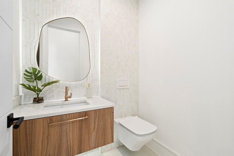 Furnished interior view inside a new home in , Pompano Beach (Image 19). Furnished interior view inside a new home in , Pompano Beach (Image 19).