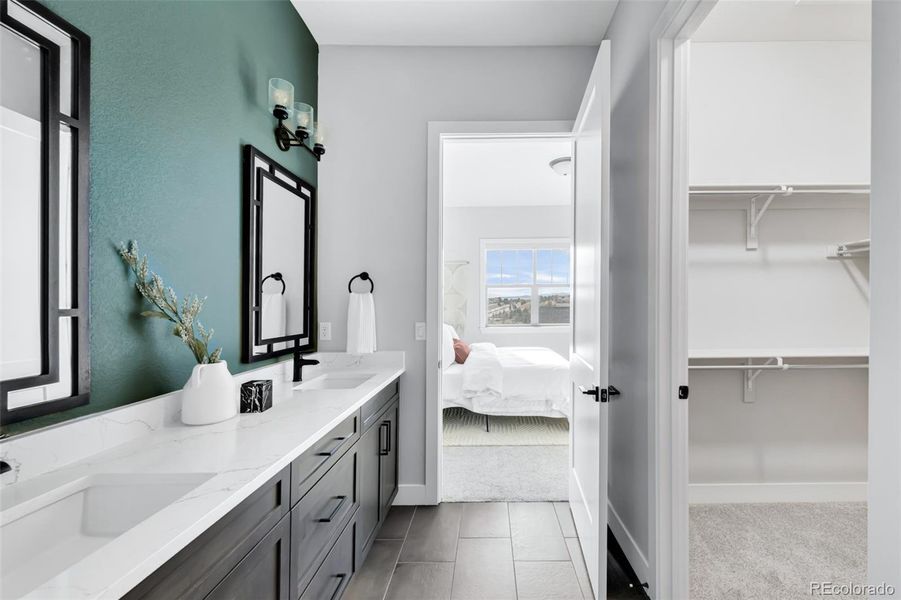 Furnished interior view inside a new home in Silver Leaf, Littleton (Image 12).