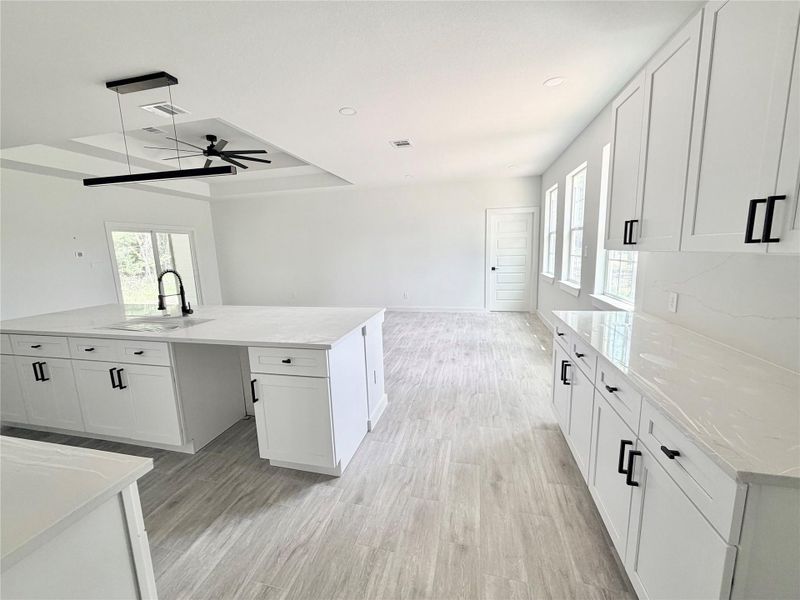 Furnished interior view inside a new home in , Cleveland (Image 5).