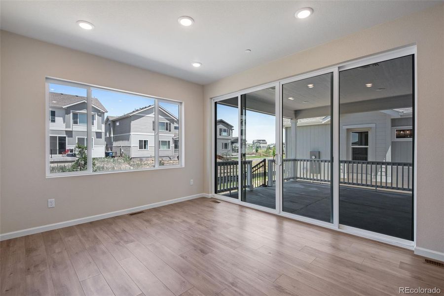 Spacious, unfurnished interior of a new home in Reunion Ridge, Commerce City (Image 38).