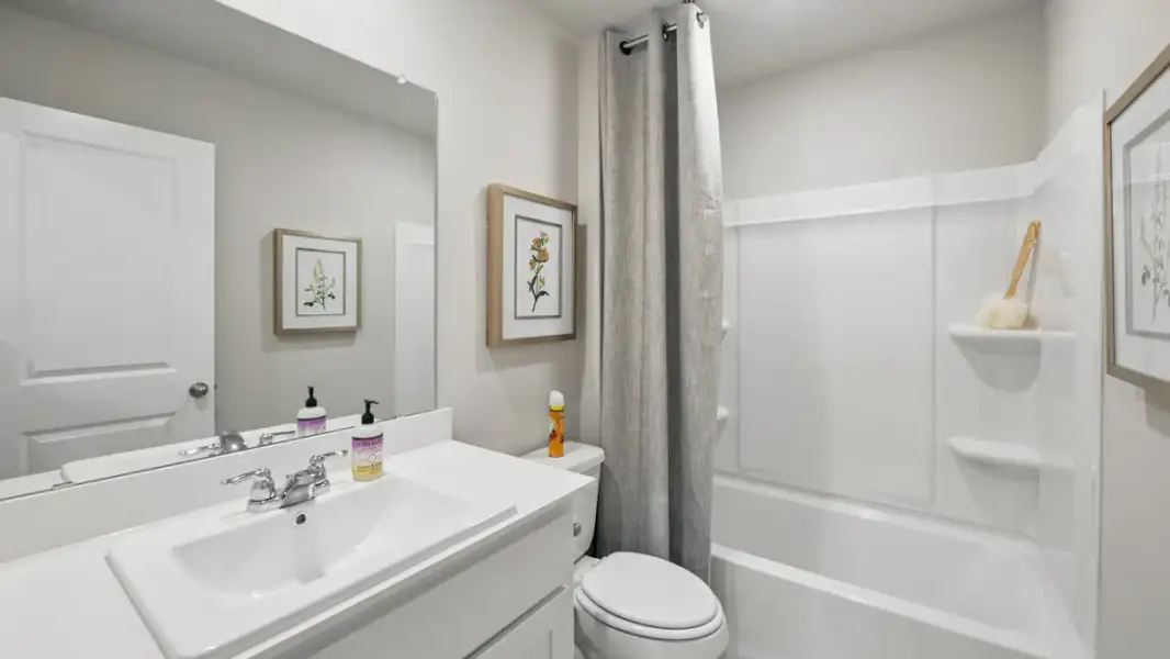 Furnished interior view inside a new home in Valley Brook, Fort Worth (Image 28).