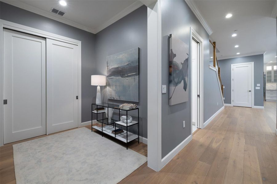 Furnished interior view inside a new home in , Austin (Image 16). Furnished interior view inside a new home in , Austin (Image 16).