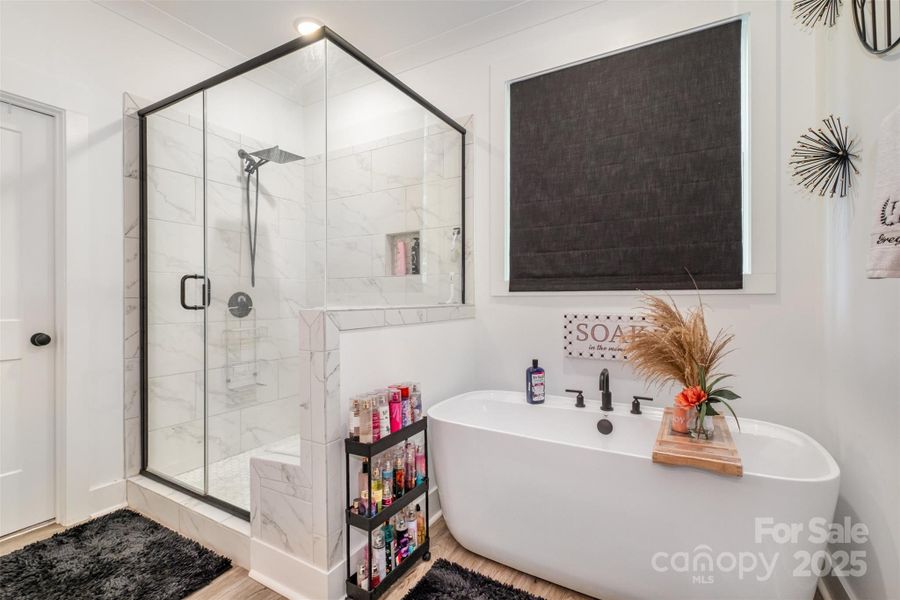 Furnished interior view inside a new home in , Clover (Image 28).