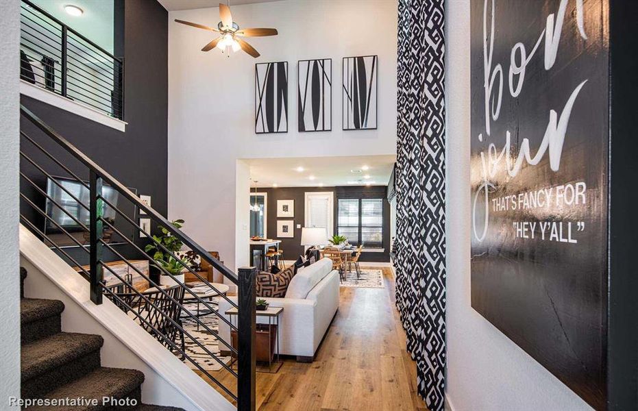 Furnished interior view inside a new home in Karis, Crowley (Image 13). Furnished interior view inside a new home in Karis, Crowley (Image 13).