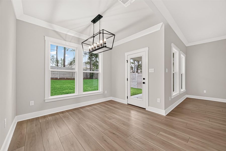 Spacious, unfurnished interior of a new home in Two Step Farm, Montgomery (Image 27). Spacious, unfurnished interior of a new home in Two Step Farm, Montgomery (Image 27).