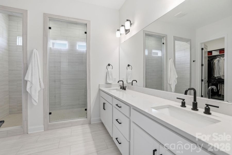 Furnished interior view inside a new home in Estates at Sugar Creek, Indian Land (Image 32).