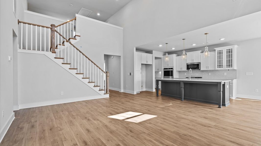 Furnished interior view inside a new home in Pinebrook, Woodruff (Image 12).