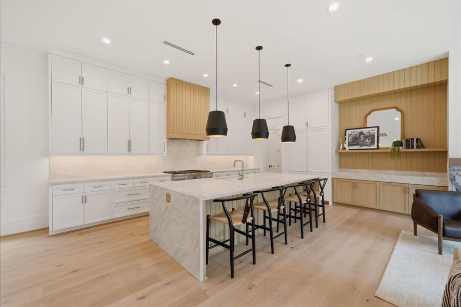 Furnished interior view inside a new home in , Houston (Image 6).