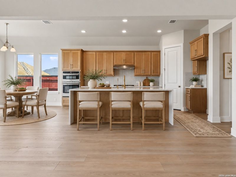 Furnished interior view inside a new home in Megan's Landing, Castroville (Image 17).
