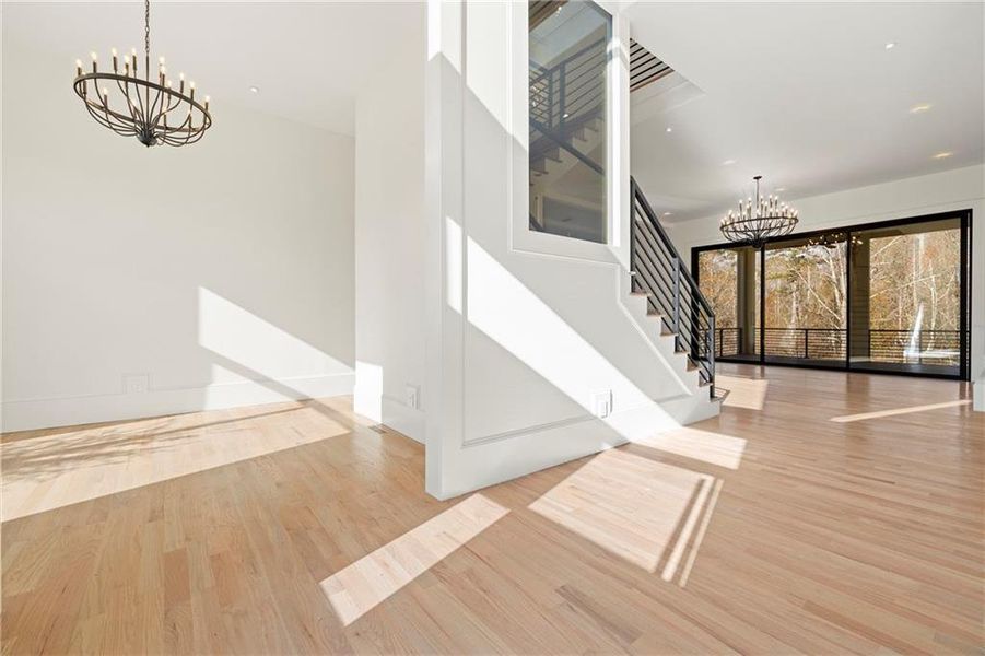 Spacious, unfurnished interior of a new home in , Milton (Image 62).