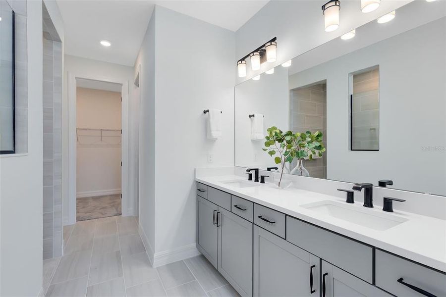 Furnished interior view inside a new home in EverBe, Orlando (Image 24). Furnished interior view inside a new home in EverBe, Orlando (Image 24).