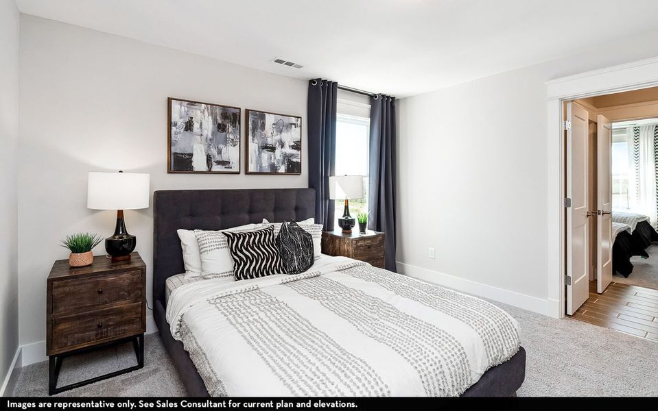 Furnished interior view inside a new home in High Park Hill, Arrington (Image 26).