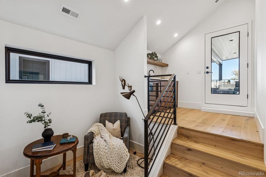 Furnished interior view inside a new home in , Denver (Image 17).