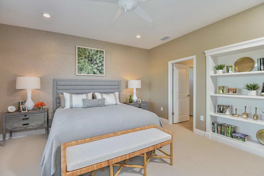 Representative furnished interior of a home built from the Imagination 2 by Neal Communities in SkySail, Naples (Image 10).