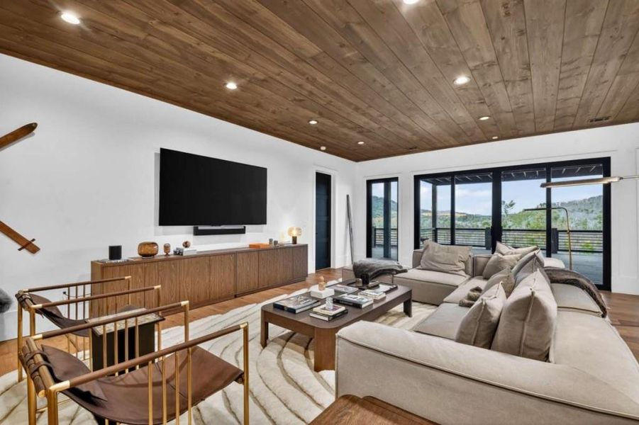 Furnished interior view inside a new home in , Mineral Bluff (Image 45).