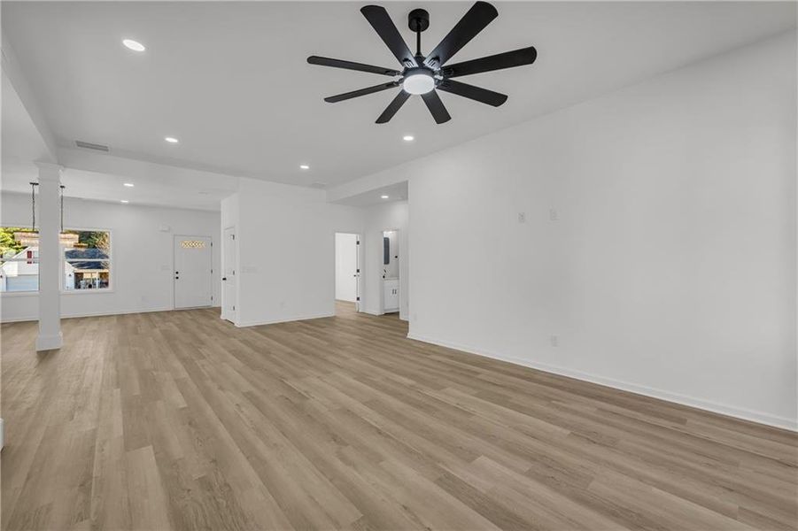 Spacious, unfurnished interior of a new home in , Covington (Image 22).
