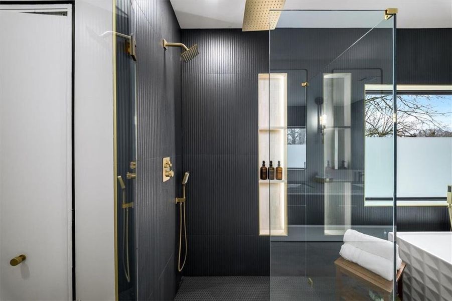 Furnished interior view inside a new home in , Atlanta (Image 31).