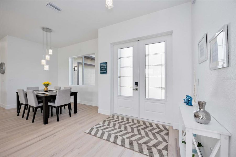 Furnished interior view inside a new home in , Englewood (Image 27).