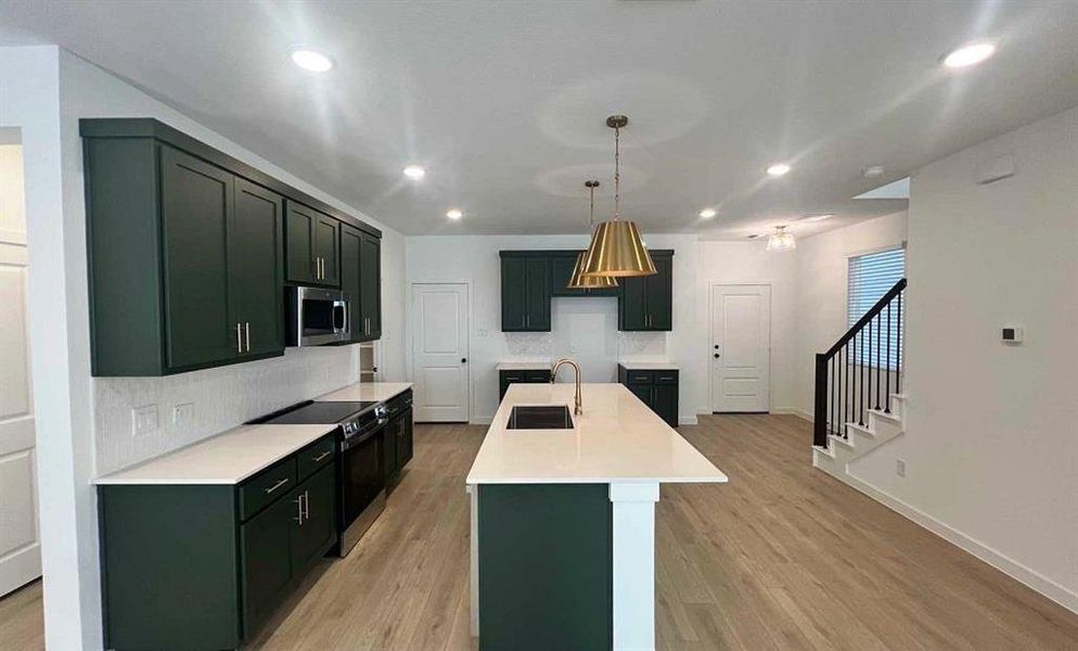 Kitchen Construction Progress featuring the Luxe Collection