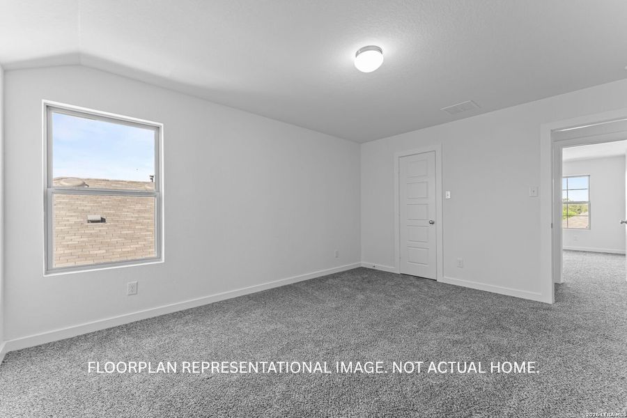 Spacious, unfurnished interior of a new home in Paloma Park, Converse (Image 15).