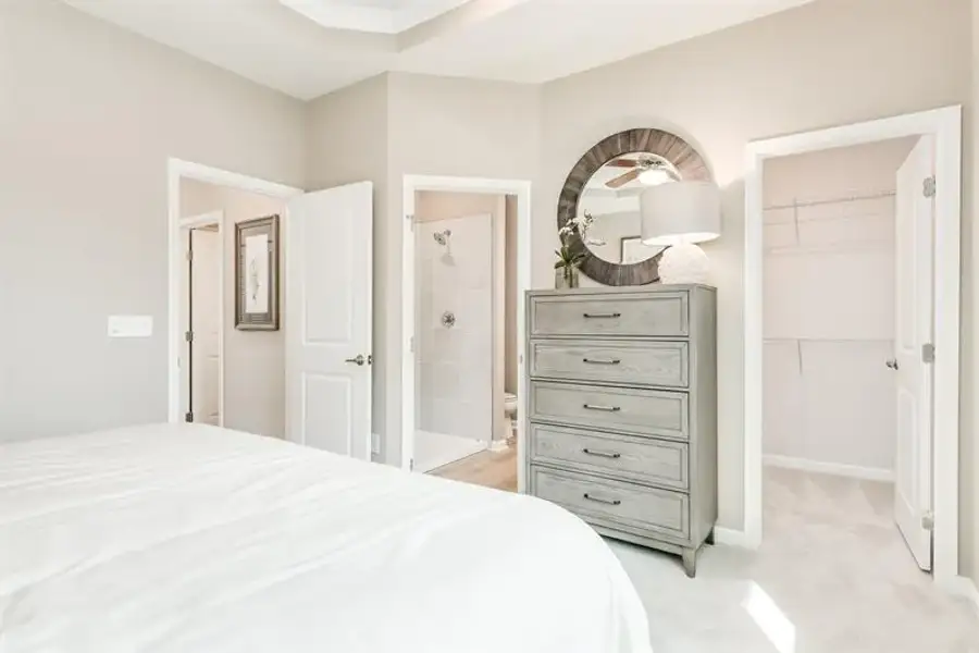 Representative furnished interior of a home built from the Beethoven Front Entry by Ryan Homes in The Towns at Millwood, Charlotte (Image 11).