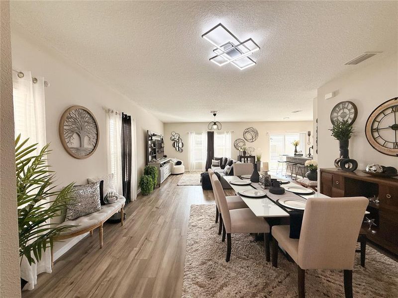 Furnished interior view inside a new home in , Haines City (Image 20). Furnished interior view inside a new home in , Haines City (Image 20).