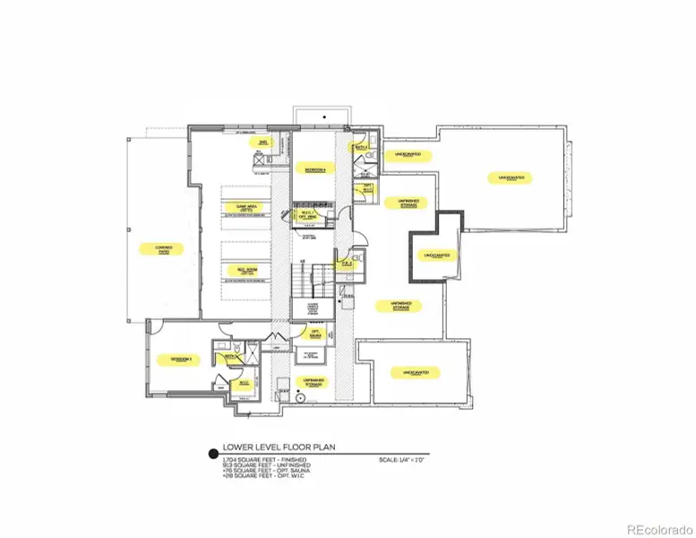 2D floor plan layout of this home in , Parker, CO (Image 3).