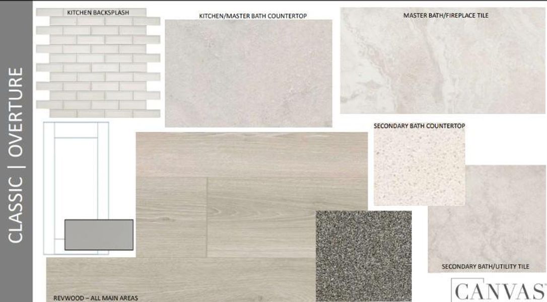 15049 Hierba Mora Drive design selections. Home is under construction and selections are subject to change.