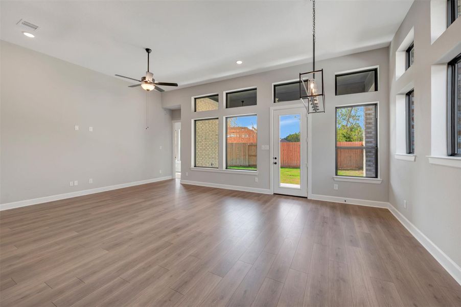 Spacious, unfurnished interior of a new home in The Highlands Encore - Tranquil Collection, Porter (Image 20).