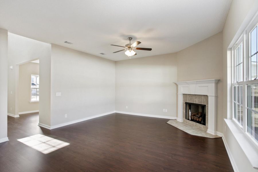 Representative unfurnished interior of a home built from the The Richland by RTS Homes in Tibet Road at Sassafras, Allenhurst (Image 17).