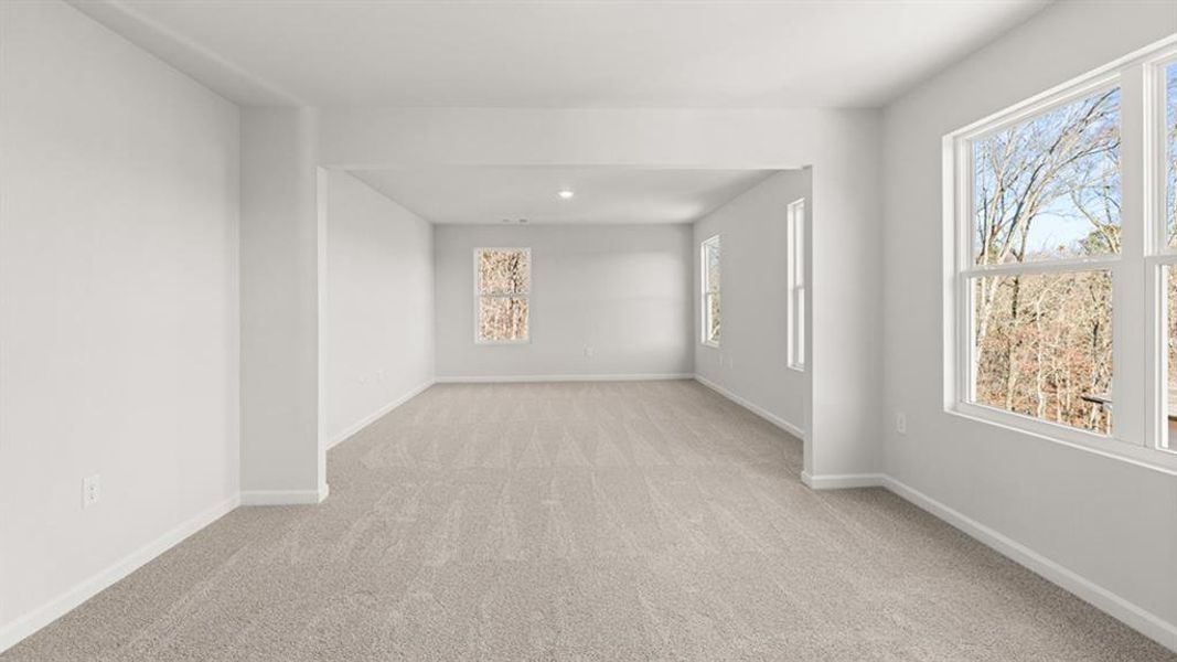 Spacious, unfurnished interior of a new home in Liberty Crossing, Braselton (Image 27).