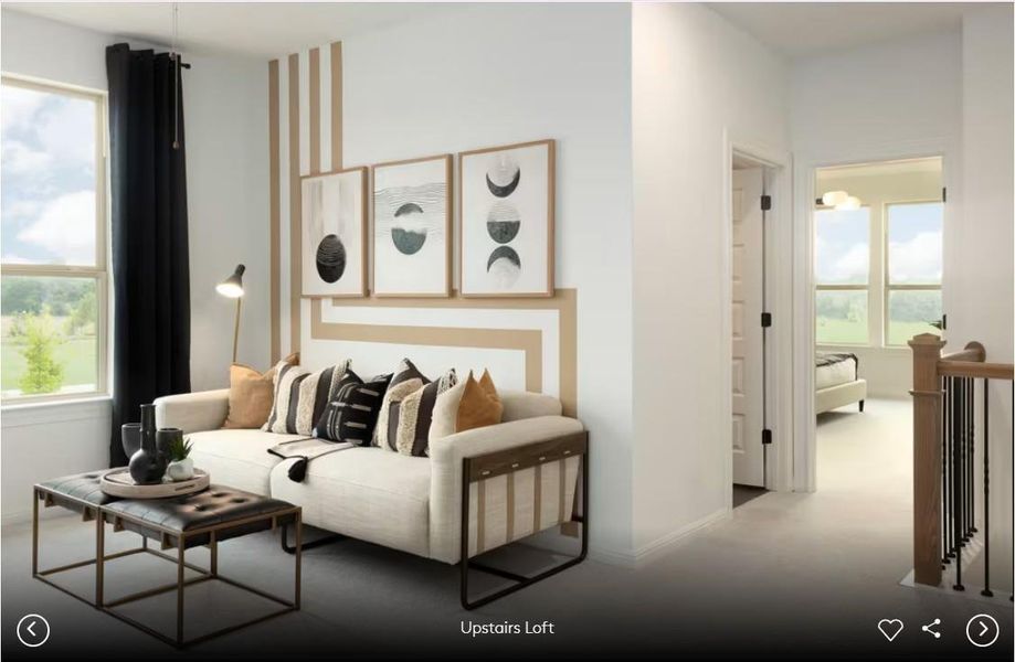 Interior photos- Photo of Pulte model home with same floor plan, not of actual home listed.