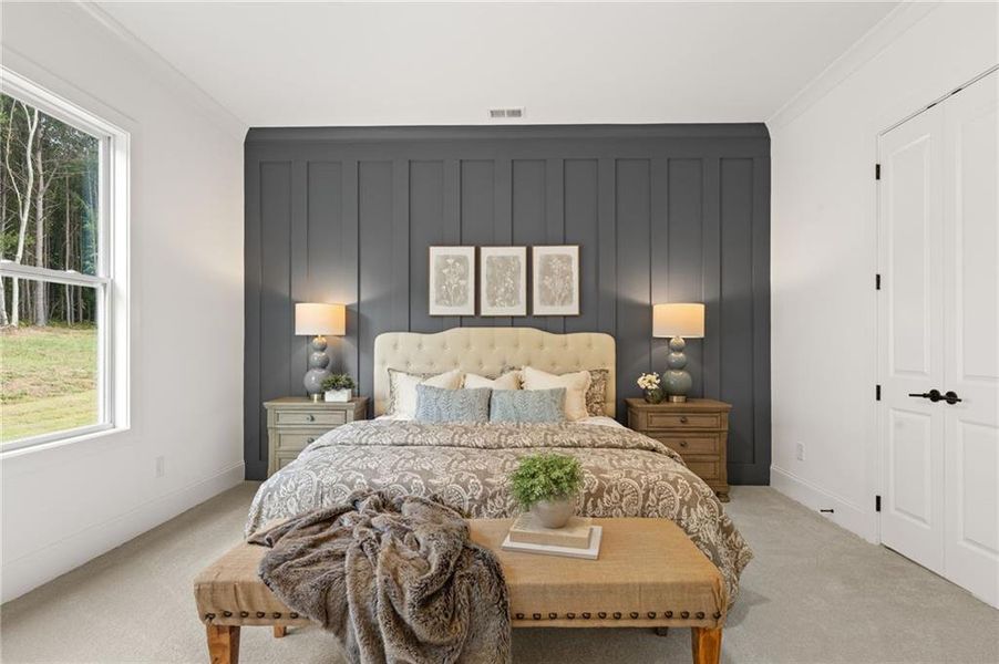 Furnished interior view inside a new home in The Reserve at Knollwood, Canton (Image 9).