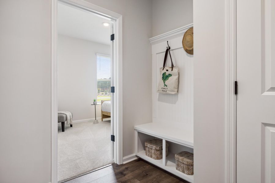 Representative furnished interior of a home built from the Juniper Ii by Beazer Homes in The Oaks, Goose Creek (Image 17).
