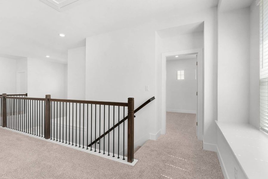 Spacious, unfurnished interior of a new home in Lariat, Liberty Hill (Image 35). Spacious, unfurnished interior of a new home in Lariat, Liberty Hill (Image 35).