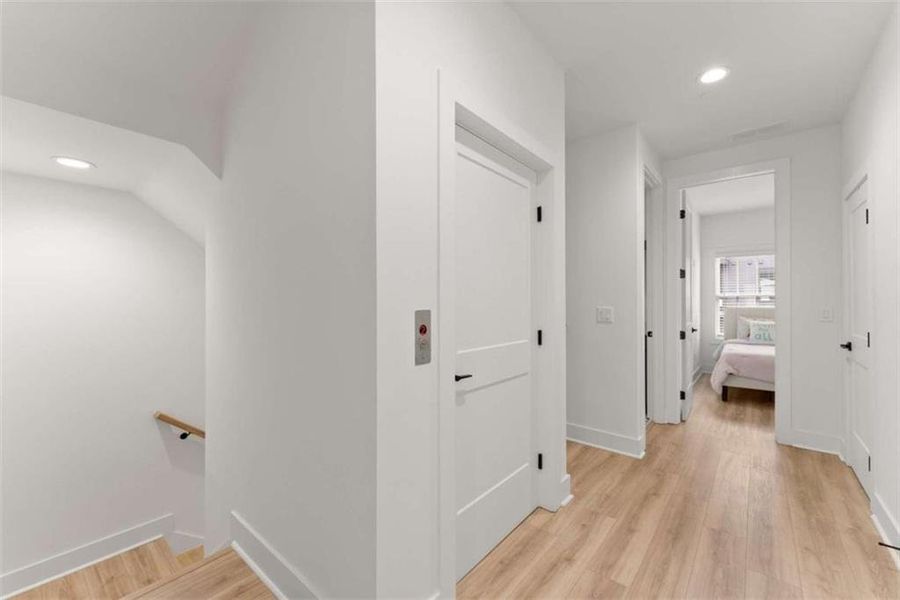 Spacious, unfurnished interior of a new home in Skyview On Broad, Sugar Hill (Image 25).