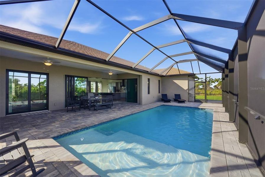 Exterior details and patio area of a home in , Placida (Image 28). Exterior details and patio area of a home in , Placida (Image 28).