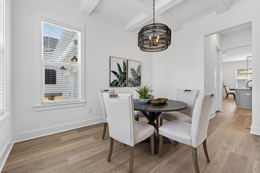 Furnished interior view inside a new home in , Summerville (Image 11).