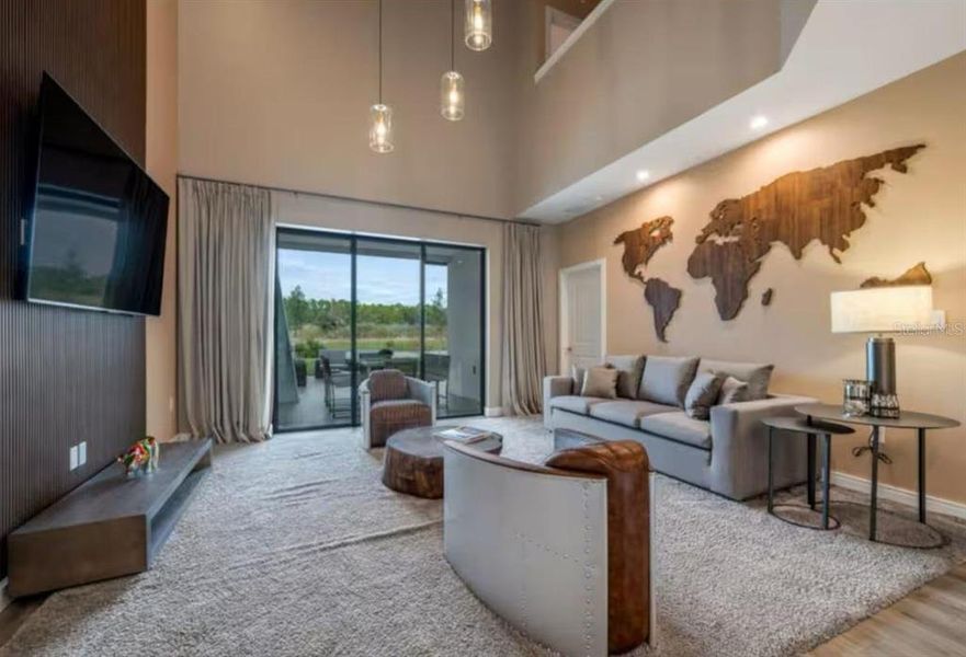 Furnished interior view inside a new home in , Kissimmee (Image 23).