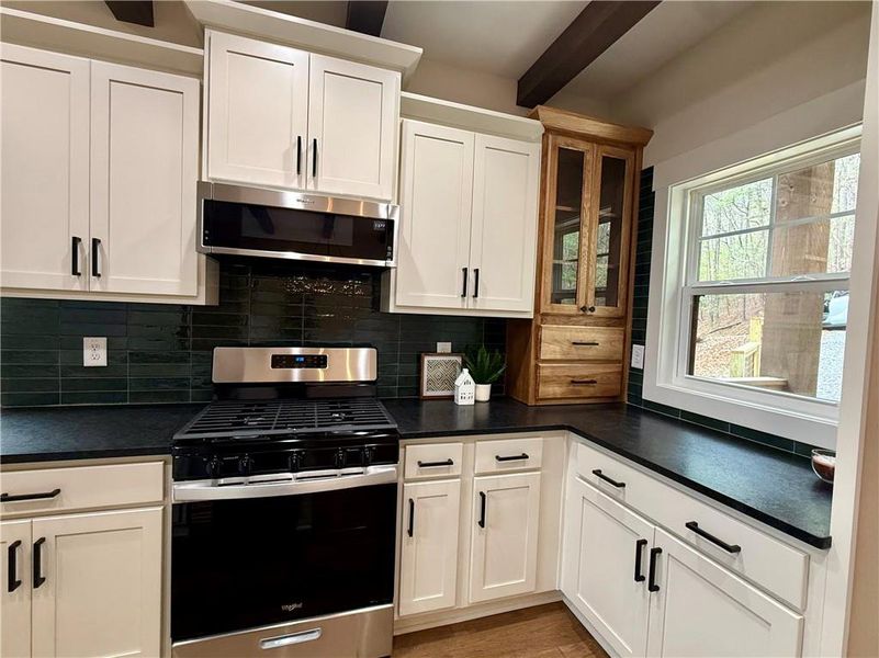Furnished interior view inside a new home in , Ellijay (Image 18).