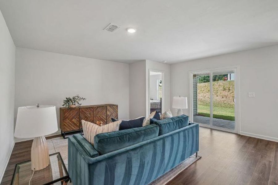 Furnished interior view inside a new home in Urban's Place, Chatsworth (Image 11). Furnished interior view inside a new home in Urban's Place, Chatsworth (Image 11).