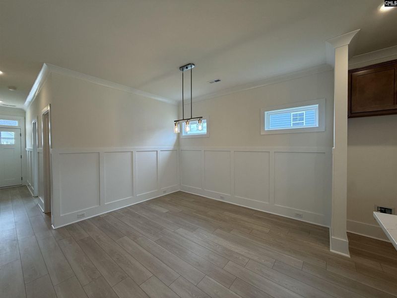 Spacious, unfurnished interior of a new home in Cottages at Roofs Pond, West Columbia (Image 54).