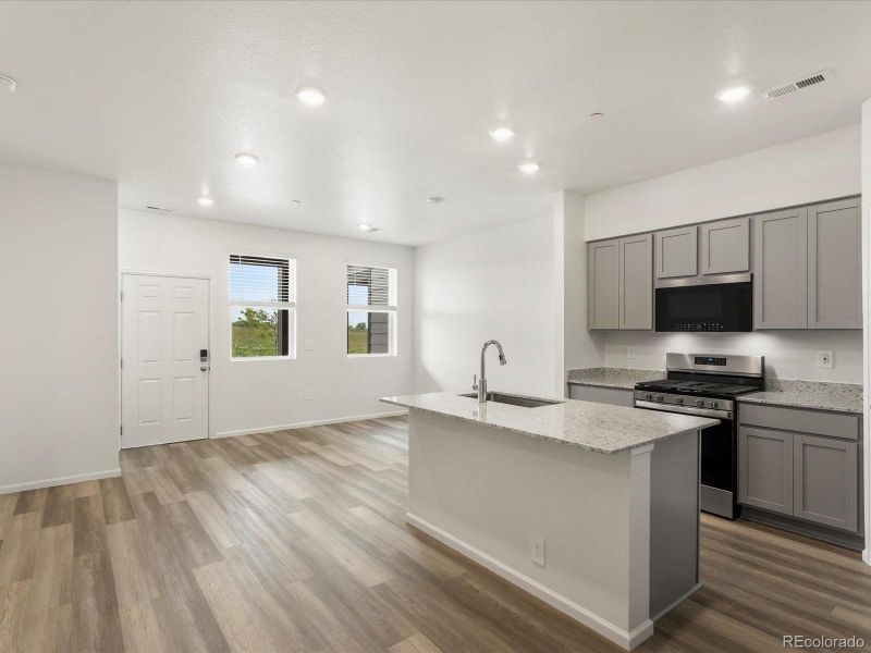 Spacious, unfurnished interior of a new home in Poudre Heights: The Meadow Collection, Windsor (Image 32).