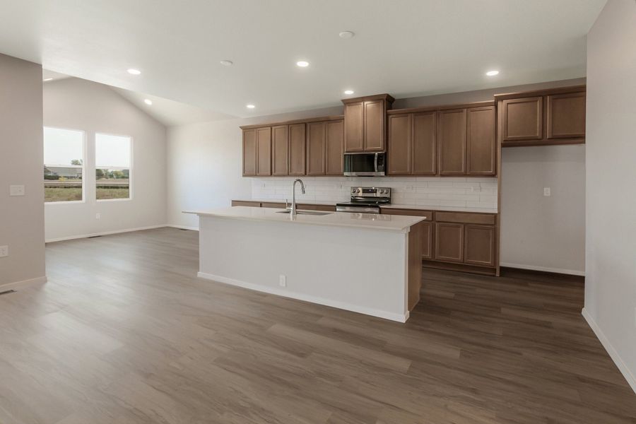 Furnished interior view inside a new home in Prairie Song, Windsor (Image 14). Furnished interior view inside a new home in Prairie Song, Windsor (Image 14).