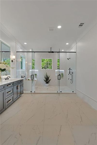 Furnished interior view inside a new home in , Monroe (Image 107).