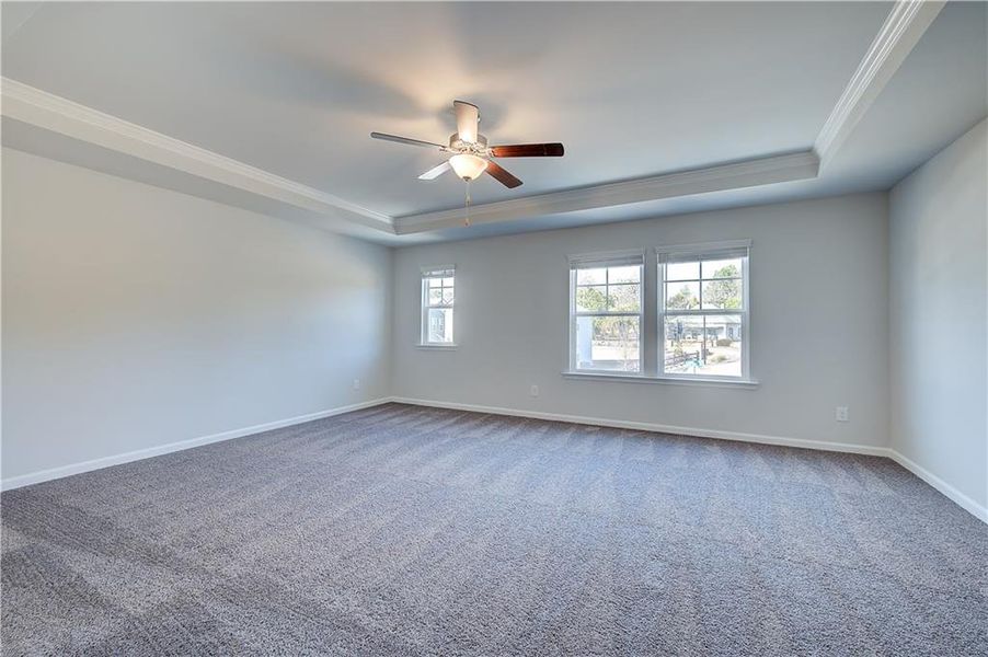 Spacious, unfurnished interior of a new home in Enclave at Evergreen, Fairburn (Image 30).