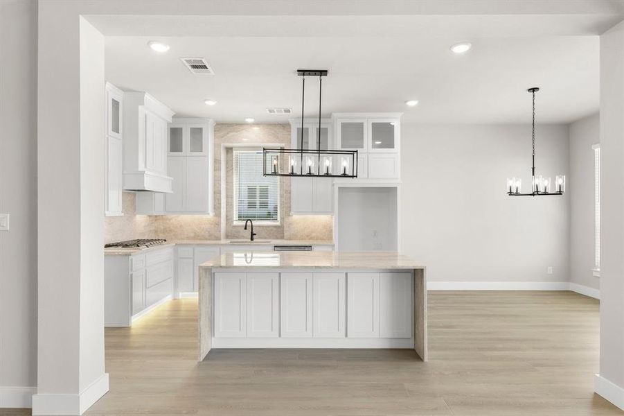 Furnished interior view inside a new home in Cambridge Estates - Harwood, Prosper (Image 15).