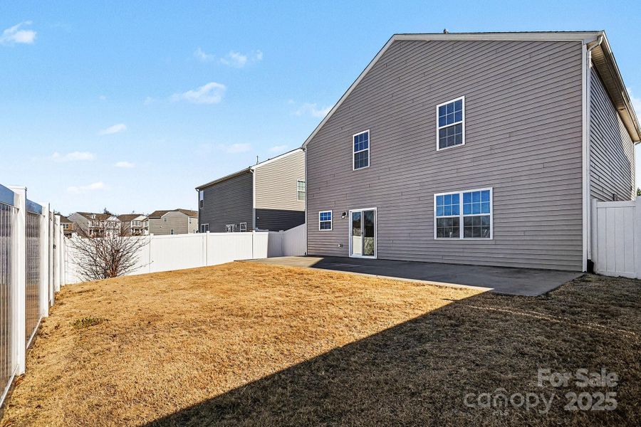 Exterior details and patio area of a home in , Concord (Image 21). Exterior details and patio area of a home in , Concord (Image 21).