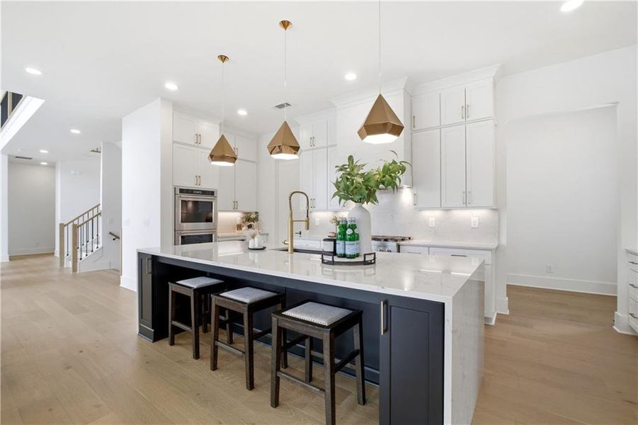 Furnished interior view inside a new home in , Alpharetta (Image 19).